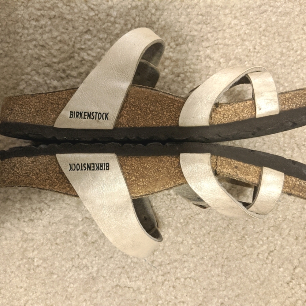 Birkenstock Mayari Graceful Pearl White size 39